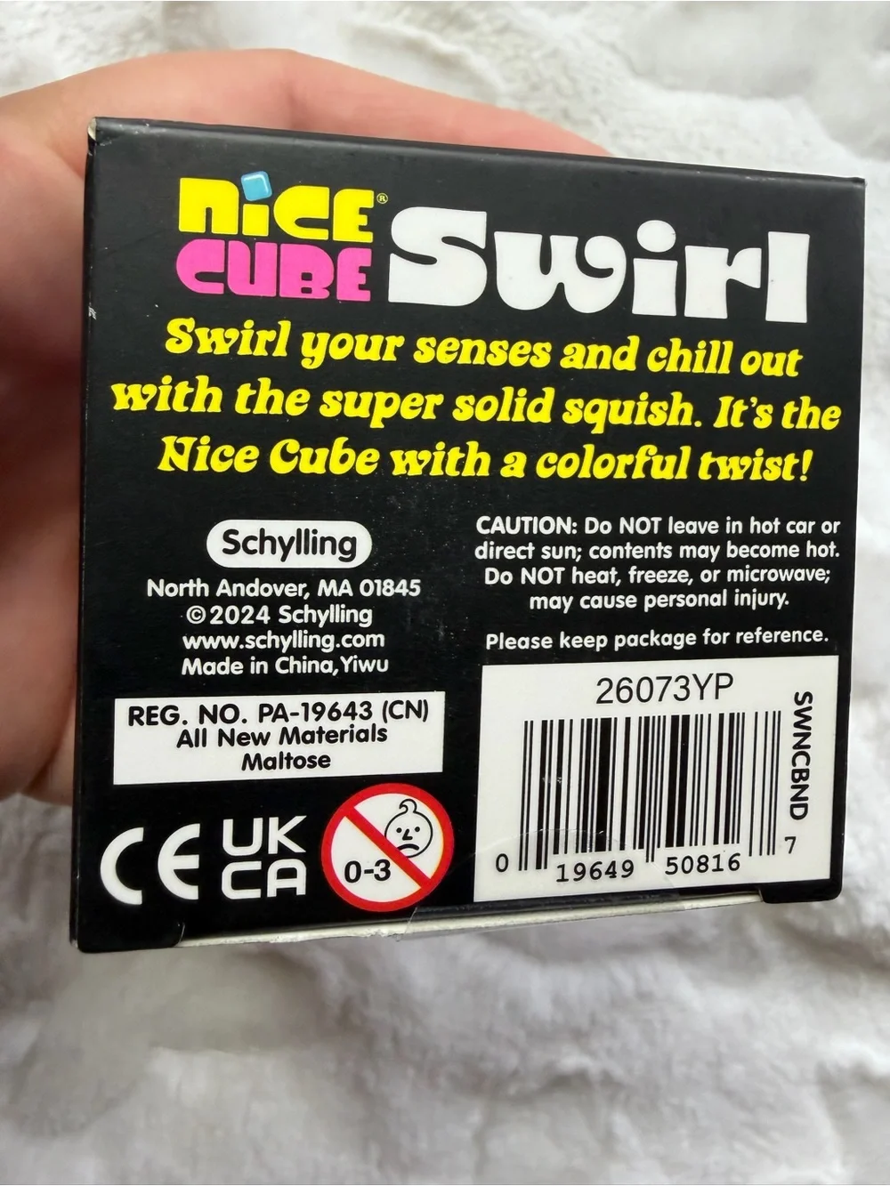 💗💜✨ **NIB – RARE NEEDOH NICE CUBE SWIRL PINK & PURPLE!** ✨💜💗